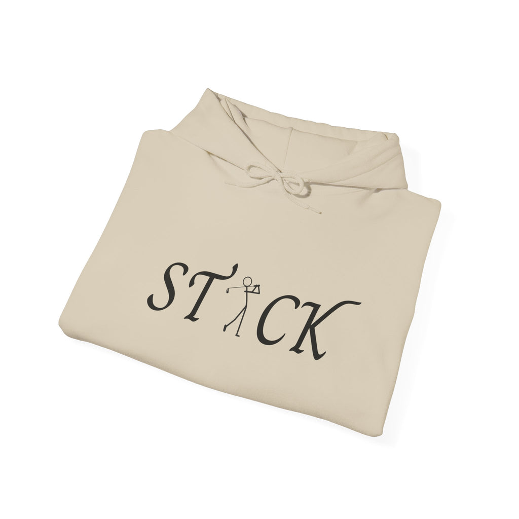 STCK (front) Hooded Sweatshirt - Unisex