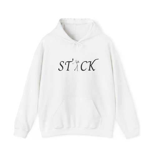 STCK (front) Hooded Sweatshirt - Unisex